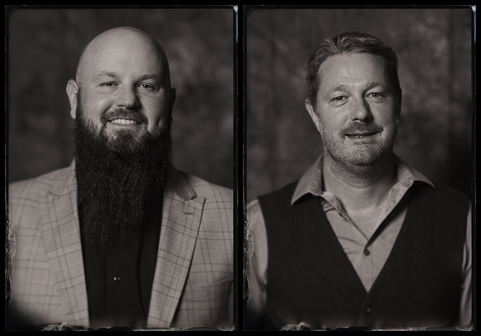 acend conference tintype photobooth mens solo portraits