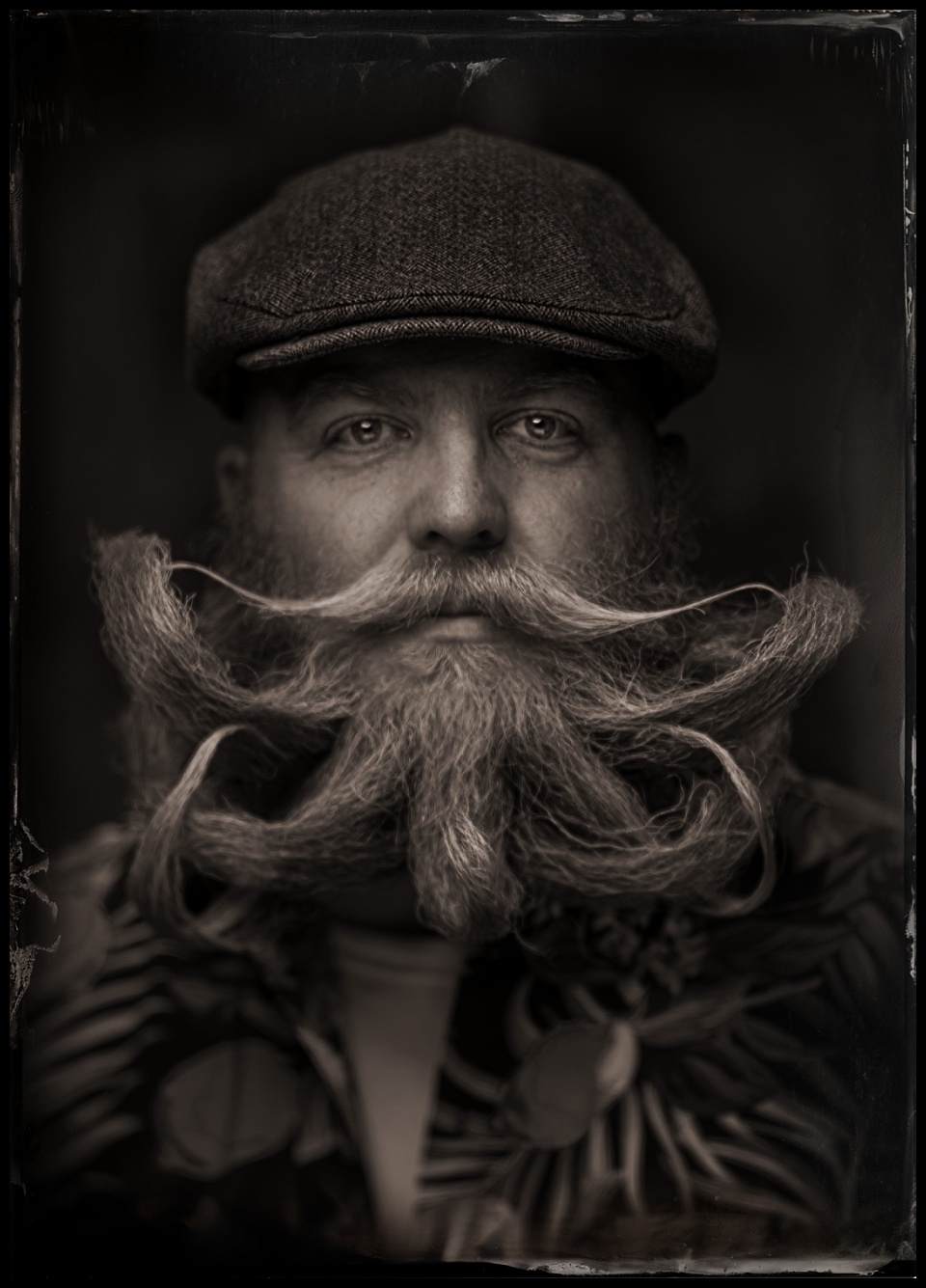 tintype of runner up in speed style freestyle competition