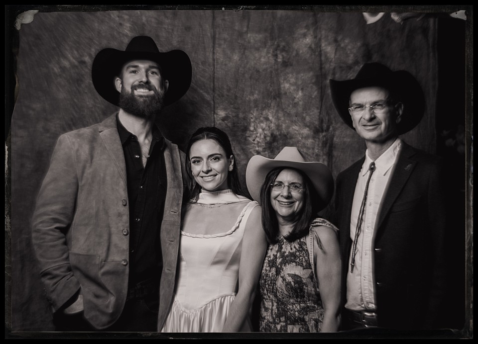 caribou club wedding welcome party tintypes in aspen