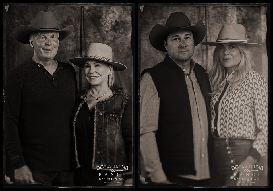 tintype photobooth photographs of couples