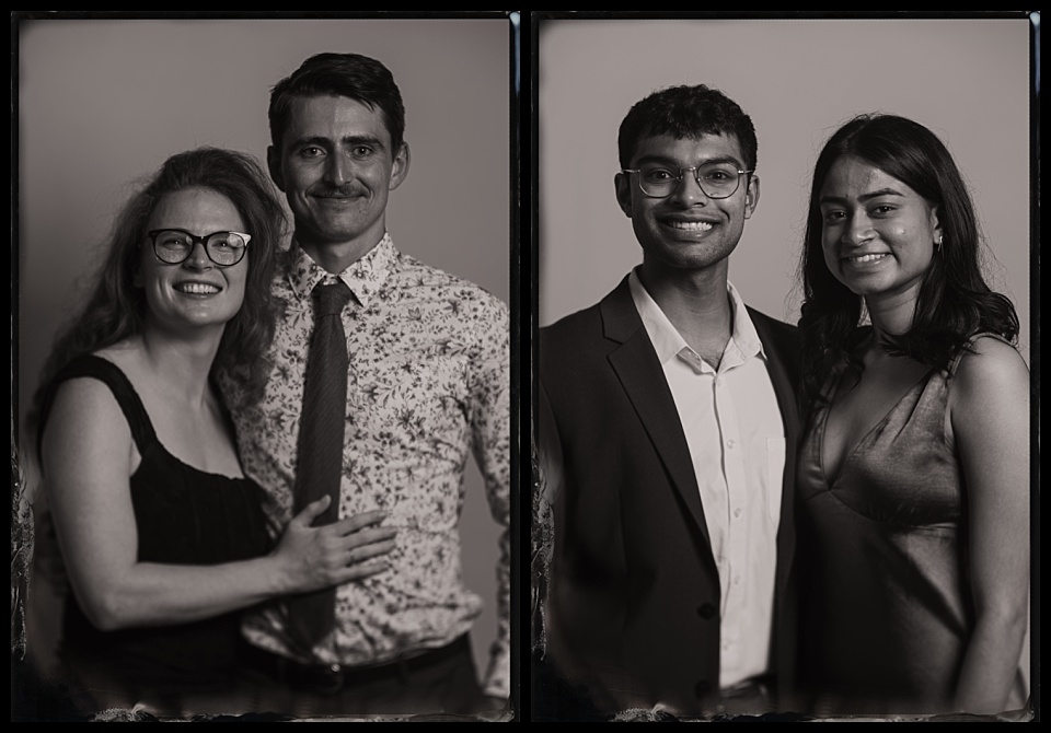 grant humphreys wedding tintype photobooth portraits