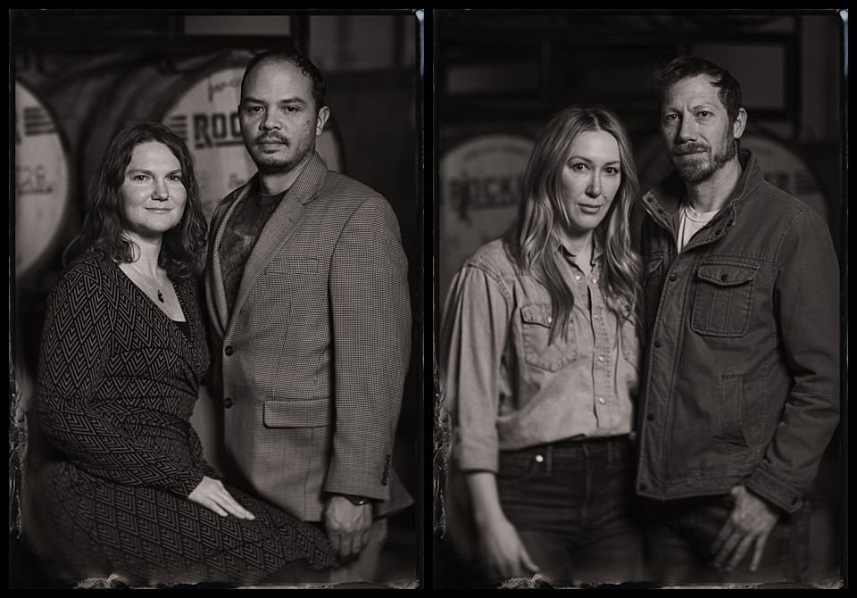 ratio beerworks stock show party tintypes two couples portraits