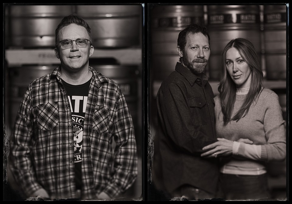 stock show tintypes at ratio beerworks portrait of Eric, GM of Ratio Beerworks
