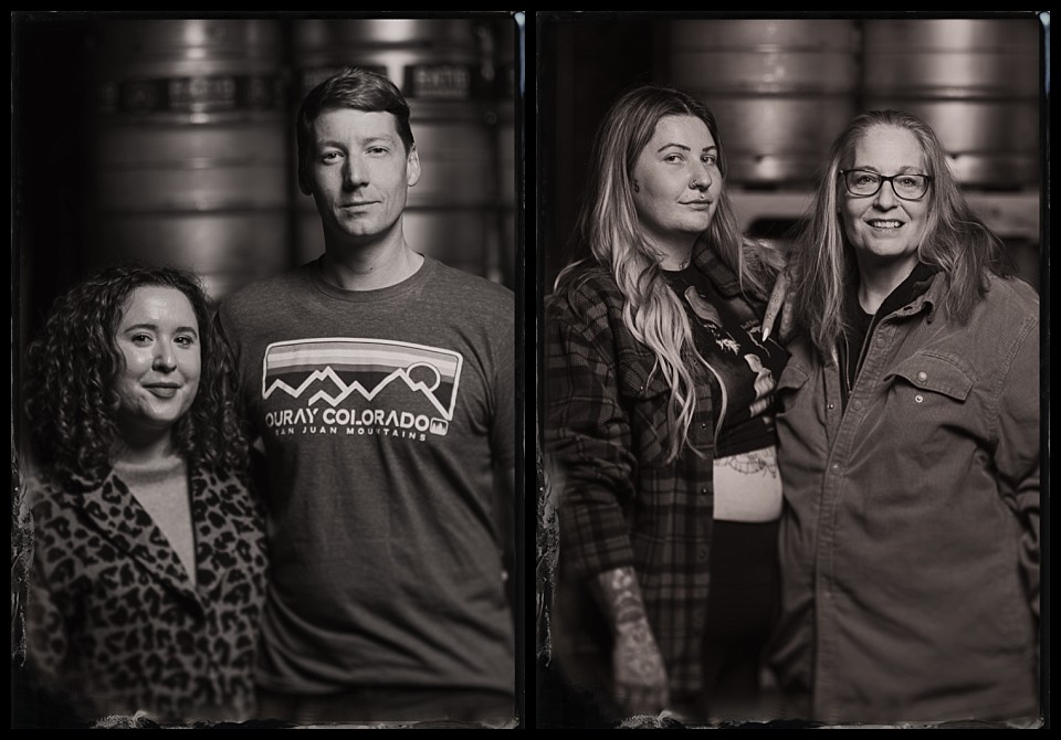 stock show tintypes at ratio beerworks two couples portraits one mom and daughter