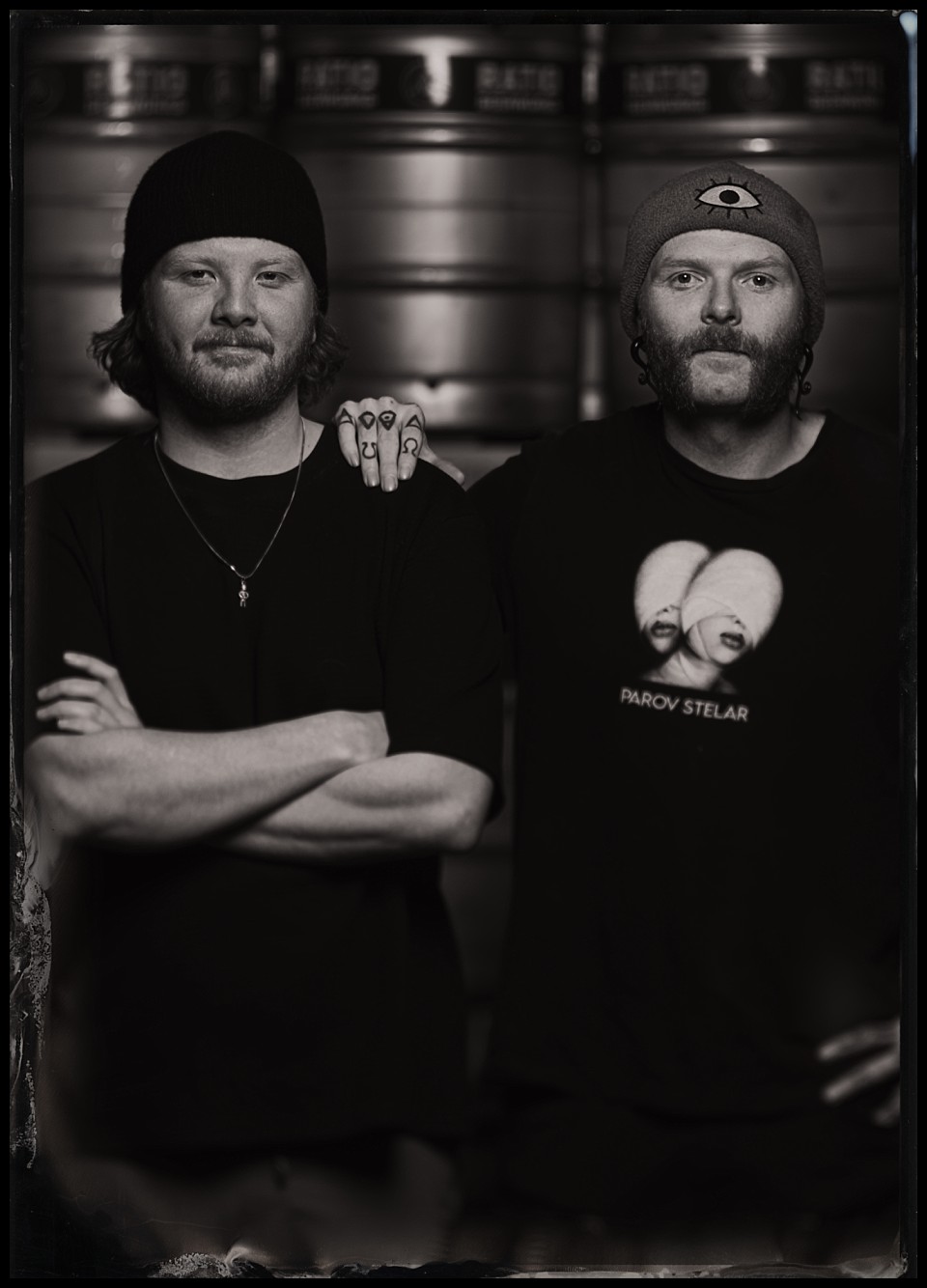 stock show tintypes at ratio beerworks portrait of brothers