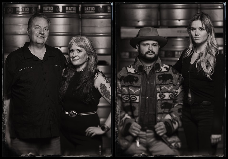 stock show tintypes at ratio beerworks portrait of band white rose motor oil