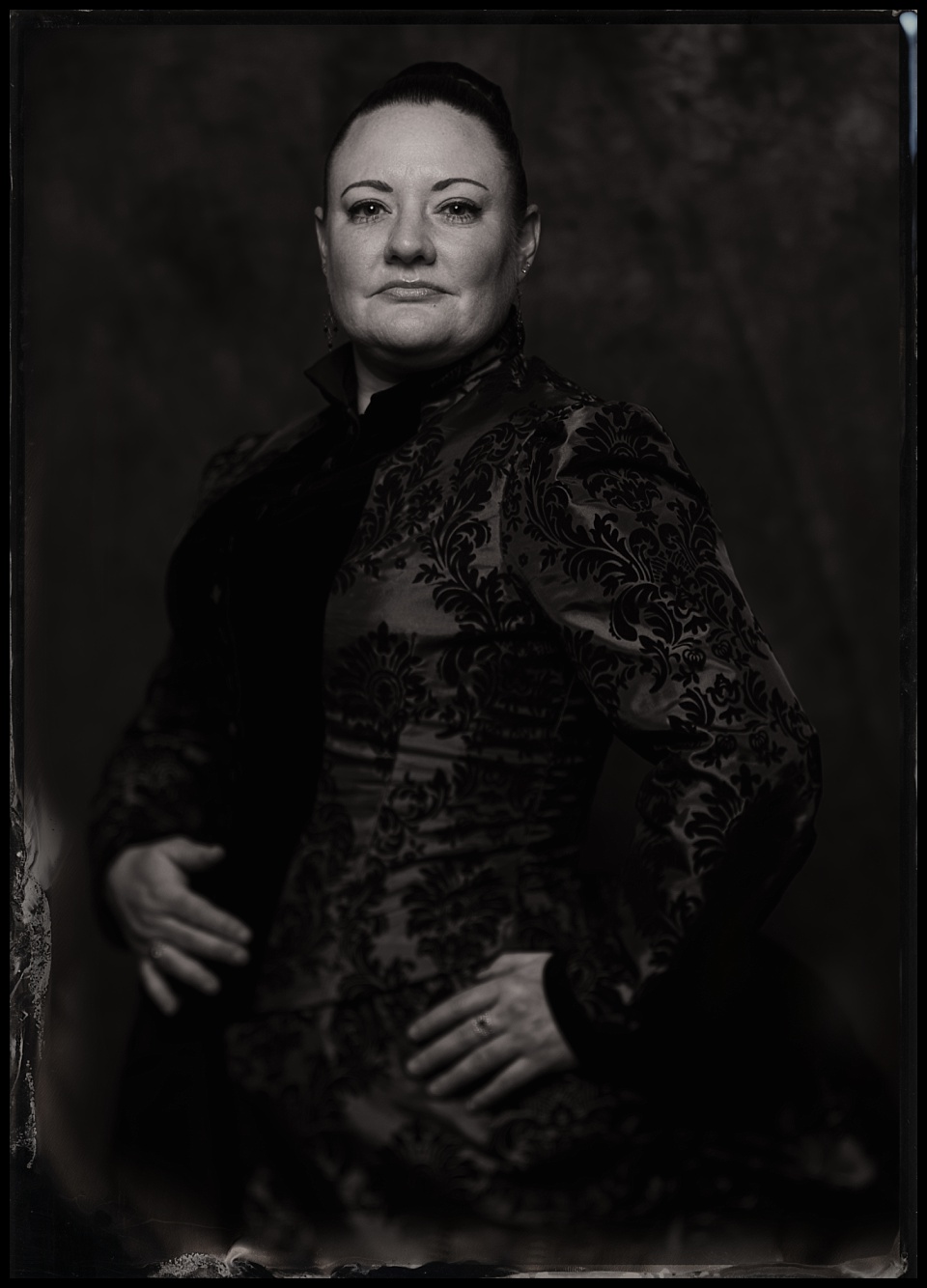 four mile historic park spirits spirits 2025 tintype of a woman in victorian dress