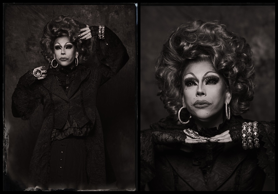 four mile historic park spirits spirits 2025 tintype of drag queen event host