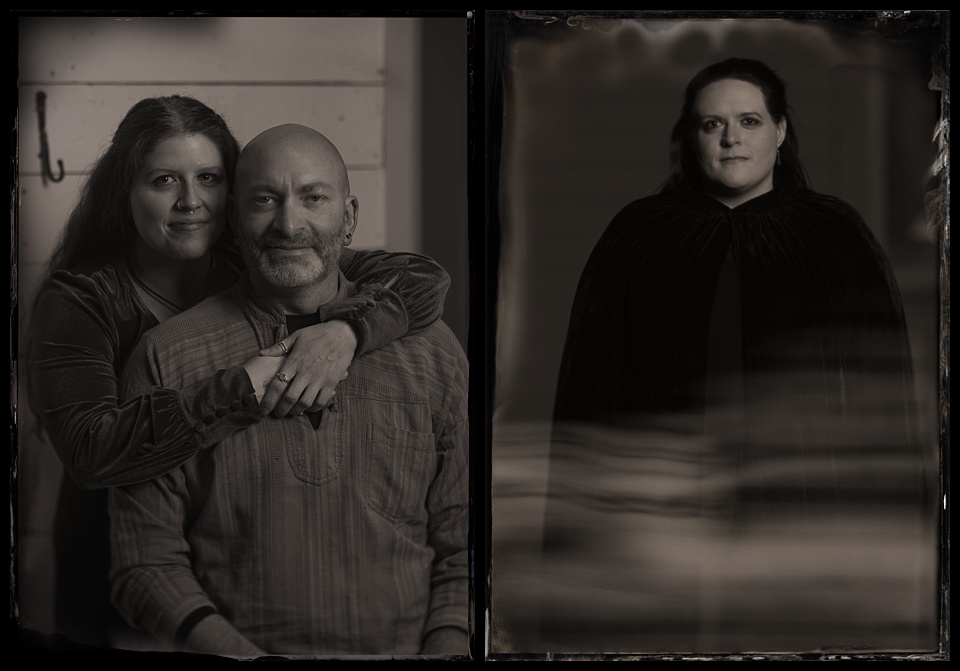 spirits and spirits tintype photobooth ghost photos