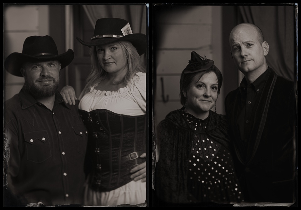 spirits and spirits tintype photobooth victorian halloween party